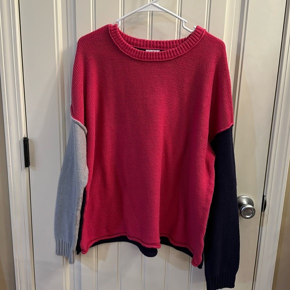 Color Block Sweater Women’s sz 2XL - Picture 1 of 5